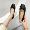 Women's Round Toe Bow Ballet Pumps