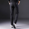 Slim straight trousers men