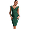 Bandage Dress Women Sexy Green Bodycon Evening dresses