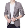 New Korean Men Blazer Casual Slim Fit Office Suit