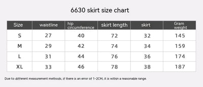 Women's High Waist Tight Hip Skirt Sports Skirt