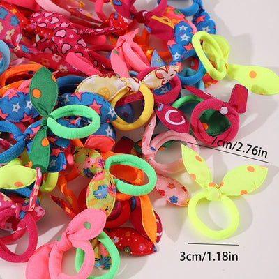 High Elastic Hair Band Children Cute Rabbit Ears Hair Accessories