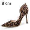 Leopard Print Wies High Heels Stiletto Schuhe