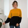 Long sleeve knitted sweater