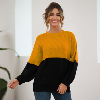 Long sleeve knitted sweater