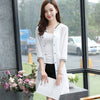 Oversized loose air conditioning shirt chiffon shirt