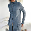 Cardigan Sweater Double Pocket Knit Sweater Women