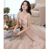 Elegant Tube Lace Sequined Ball Gown Pageantry Gown Prom gown