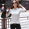 Long sleeve women's shirt bottoming shirt