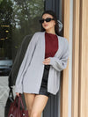 Fashionable Knitted Loose And Simple Sweater For Women