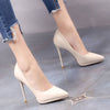 Fashionable Shoes With Stiletto Heel And Nude Colors