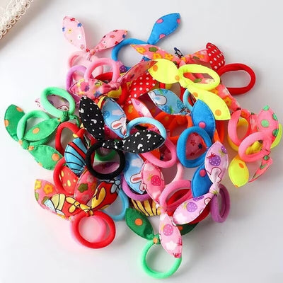 High Elastic Hair Band Children Cute Rabbit Ears Hair Accessories