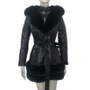 Fashion Women Leather Coats Jackets Ladies Jacket Black