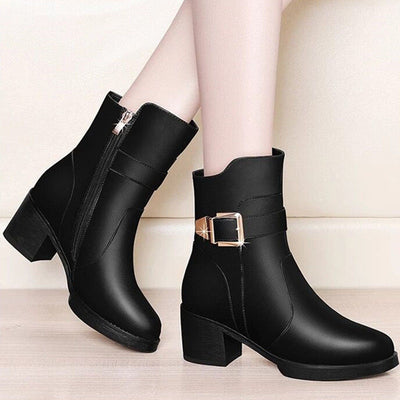 Martin Boots With Thick Heels In Autumn And Winter Boots