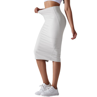 Women's High Waist Tight Hip Skirt Sports Skirt