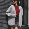 Fashionable Knitted Loose And Simple Sweater For Women