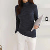 Turtleneck Long Sleeve T-shirt Women's Slim Bottoming Shirt