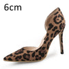 Leopard Print Wies High Heels Stiletto Schuhe