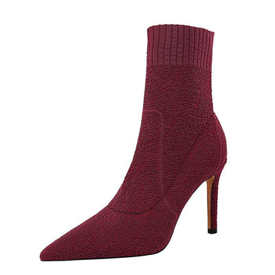 Women's  With Stiletto Heels And Pointed Toe Boots