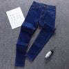 Hohe Taille Jeans Frauen Hosen